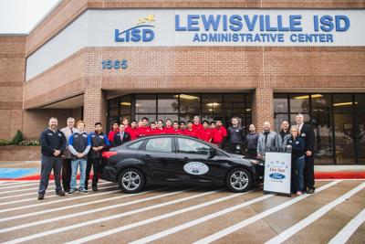 Sam Pack Ford Lewisville >> Lewisville Ford Dealership Donates Vehicle To Lisd Students News Sam Pack Ford Lewisville >> Lewisville Ford Dealership Donates Vehicle To Lisd Students News