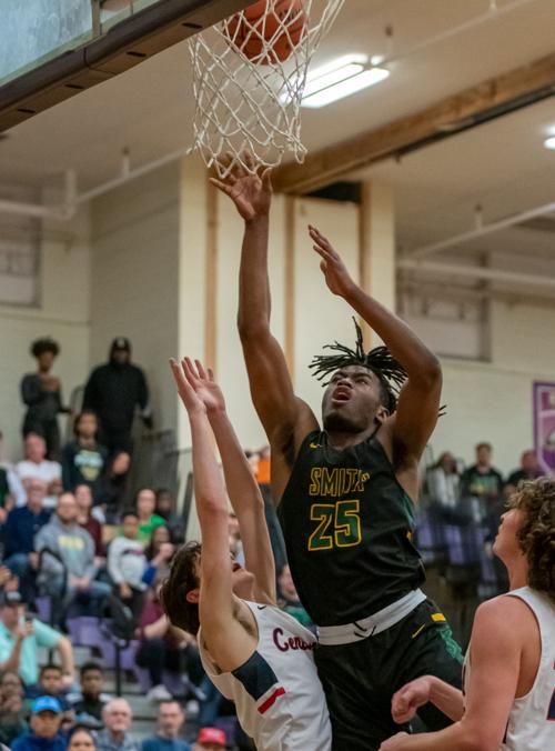 Newman Smith senior forward Domani Villaruel