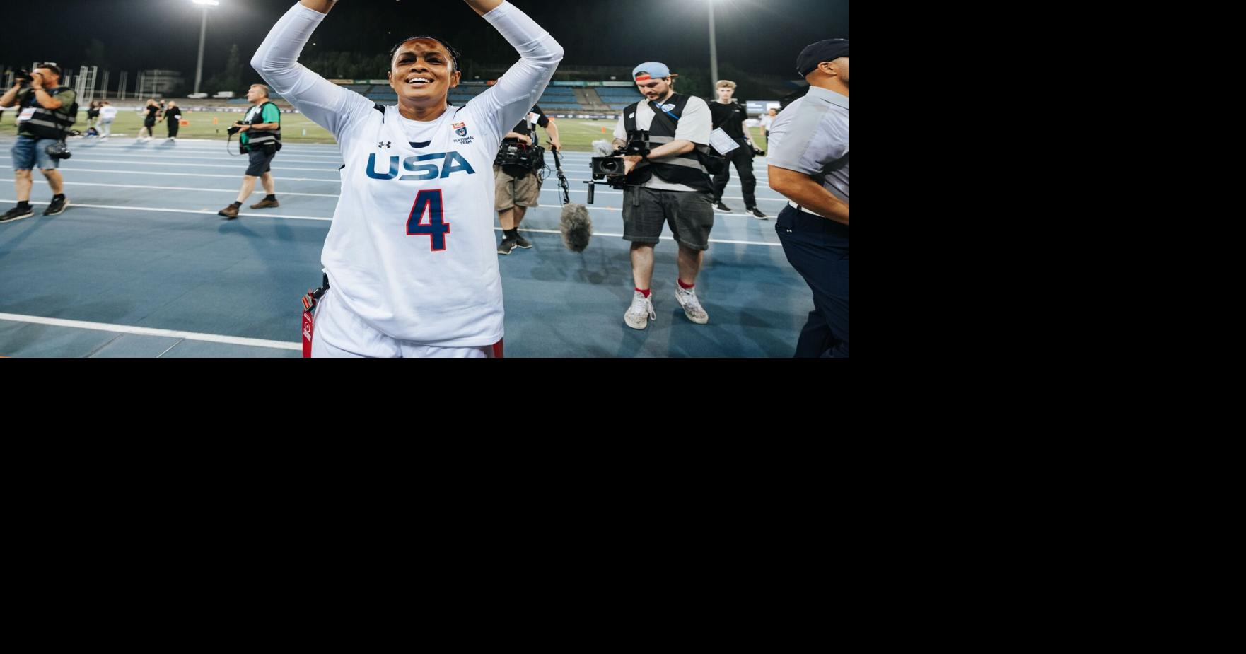CFBISD educator leads USA Flag Football team to gold medal | Carrollton ...