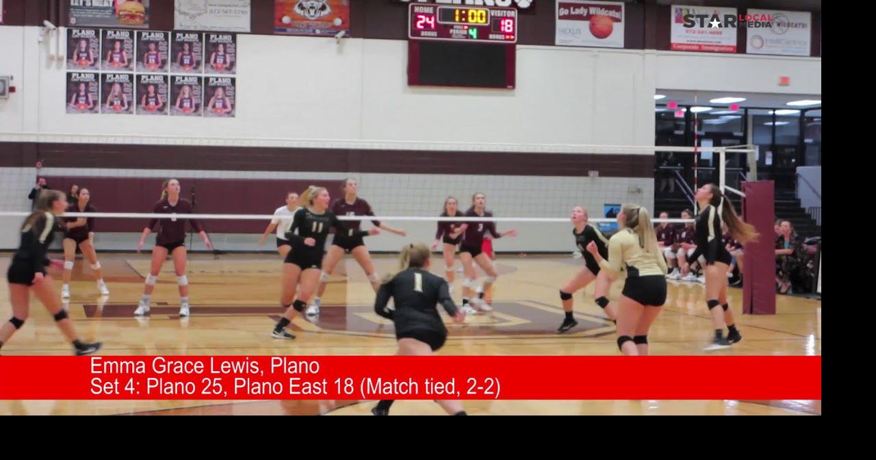 Plano vs. Plano East volleyball highlights Plano Prep Sports