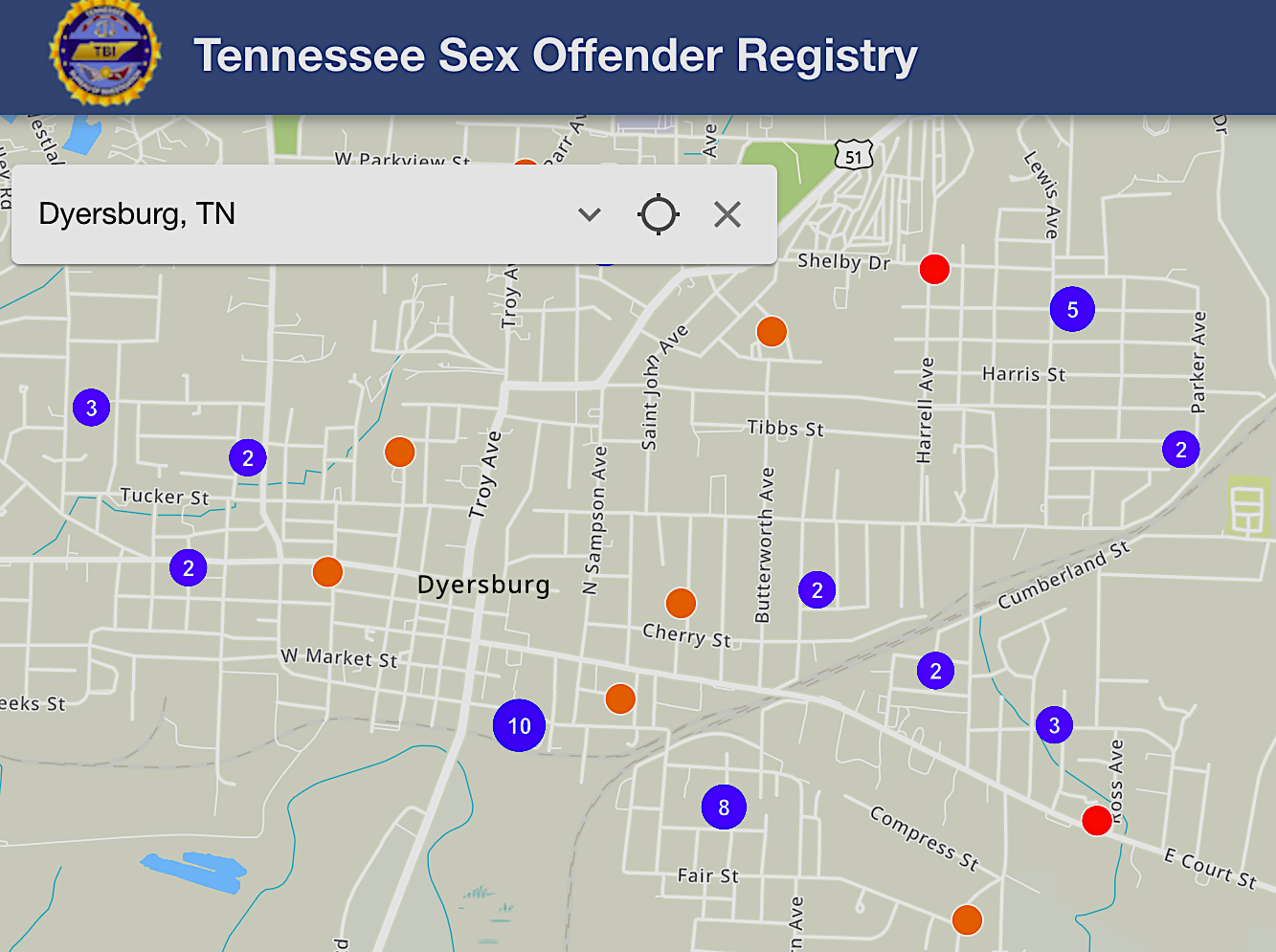 Tennessee S Registry Makes Tracking Sex Offenders Easy News 