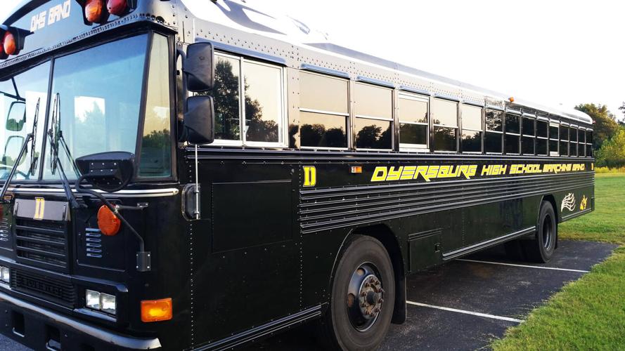 DHS senior completes Scout project, repaints Trojan band bus