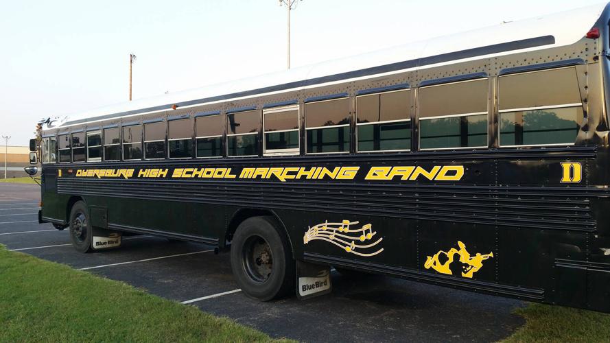DHS senior completes Scout project, repaints Trojan band bus