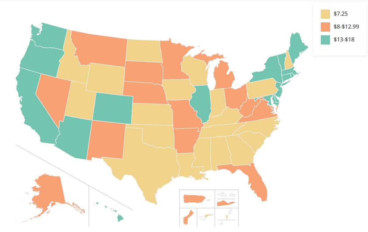 Costs rising, but Massachusetts minimum wage holding at $15 | Labor