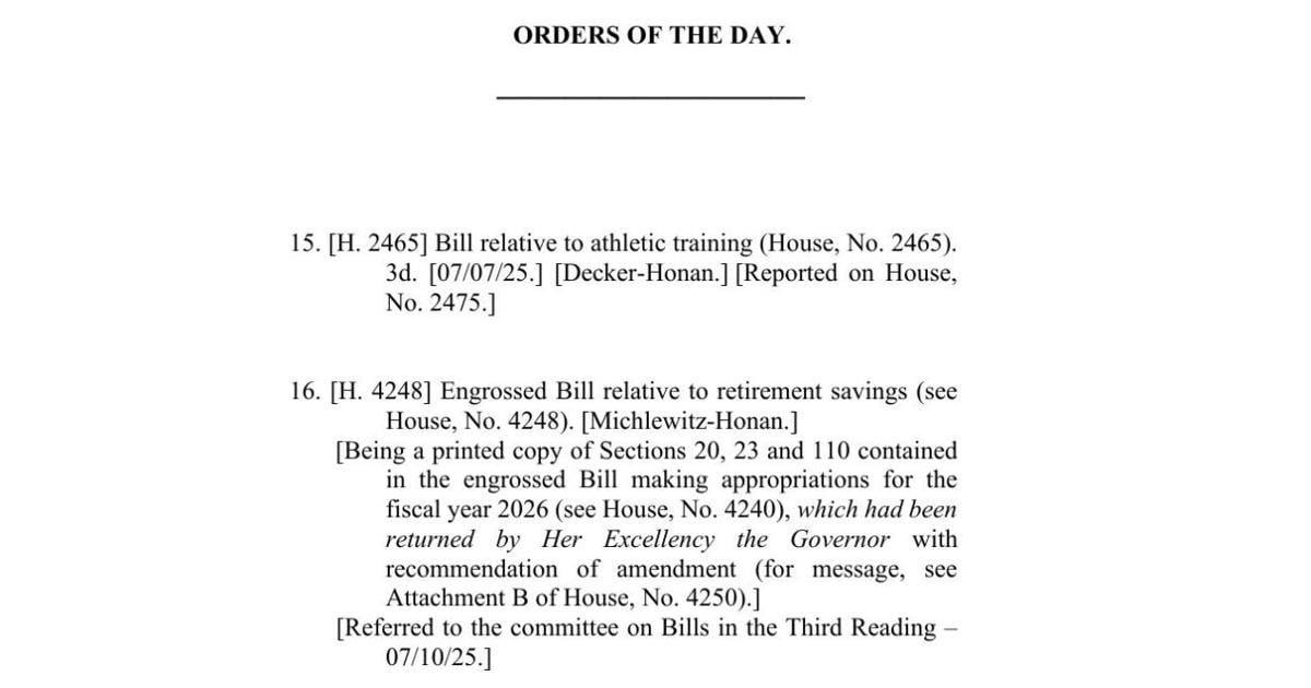 Budget, energy, ballot question bills on busy Wednesday agenda