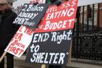 Repeal Right To Shelter Protest