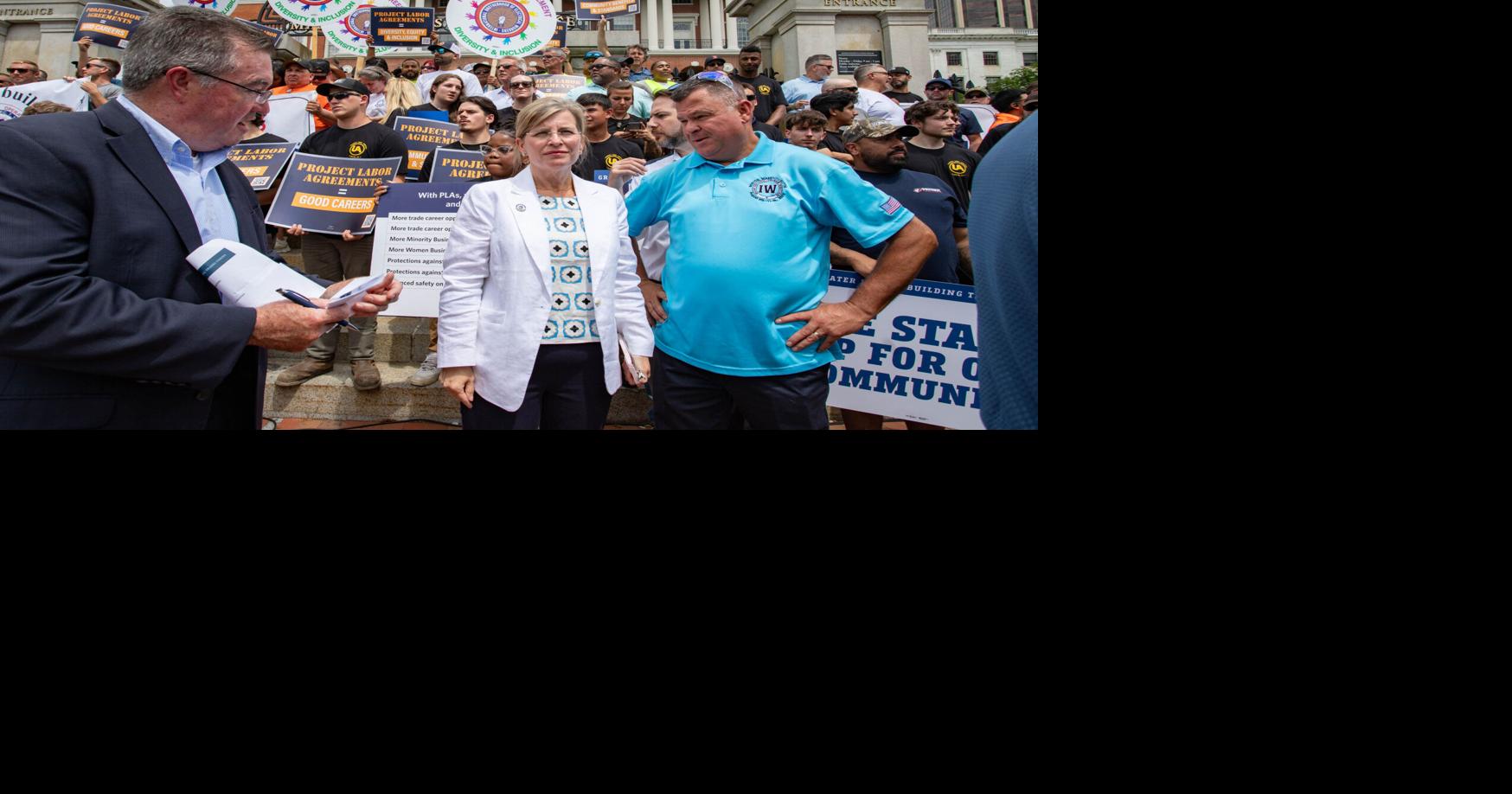 Unions Rally Behind House Push For PLA Law | Labor | statehousenews.com
