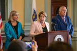 President Spilka, Gov. Healey, Speaker Mariano