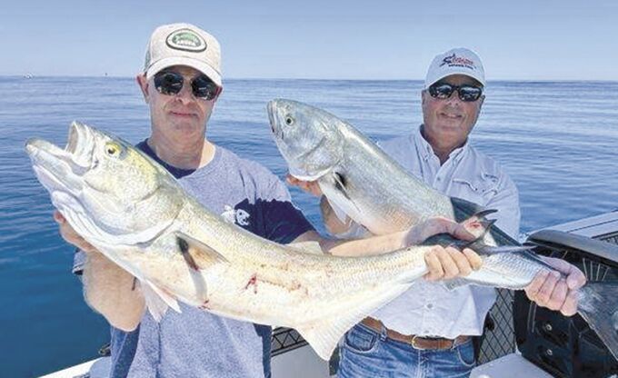 Fish are biting, when sea conditions cooperate, Sports
