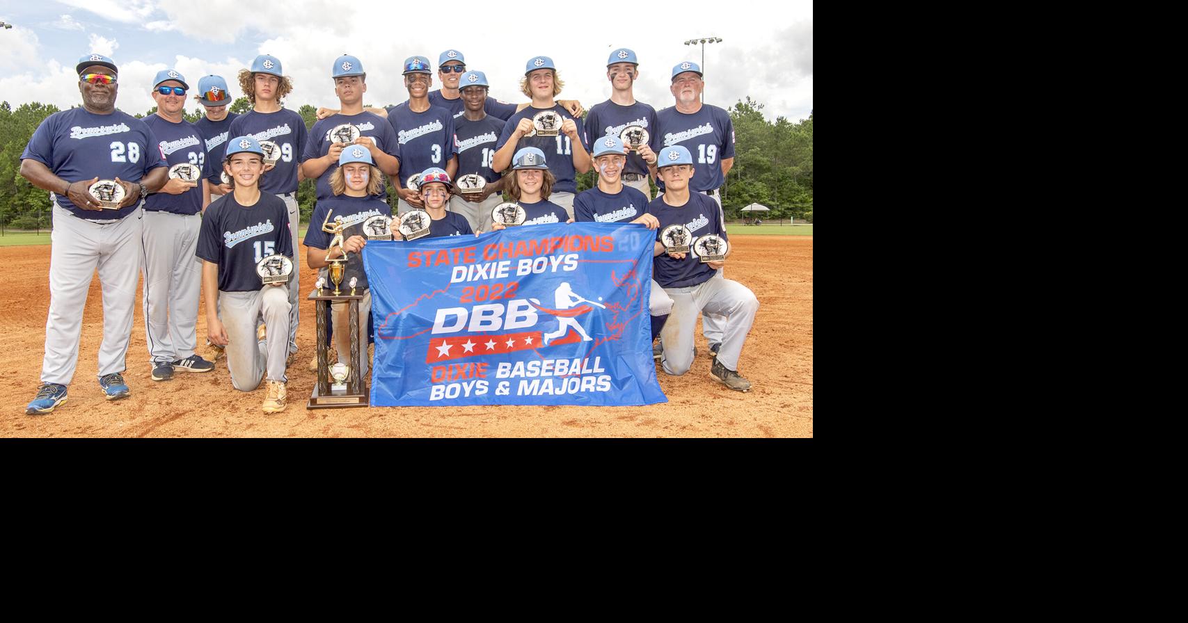 Dixie Boys Baseball state champions