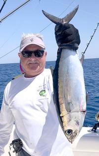 First king mackerel caught on Oak Island piers