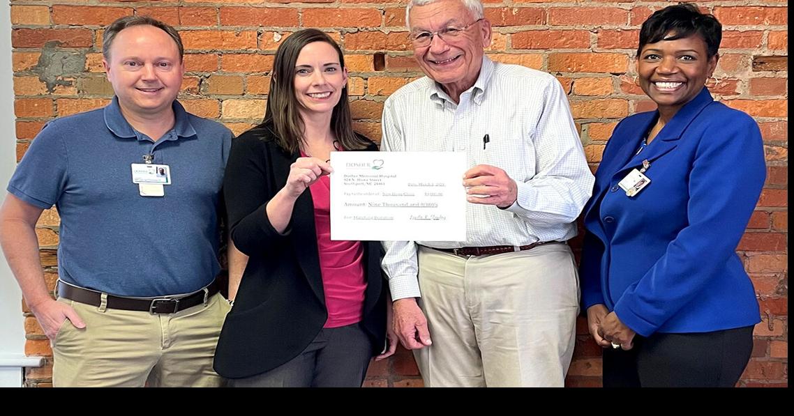 Physicians, Dosher donate to New Hope Clinic Community Focus