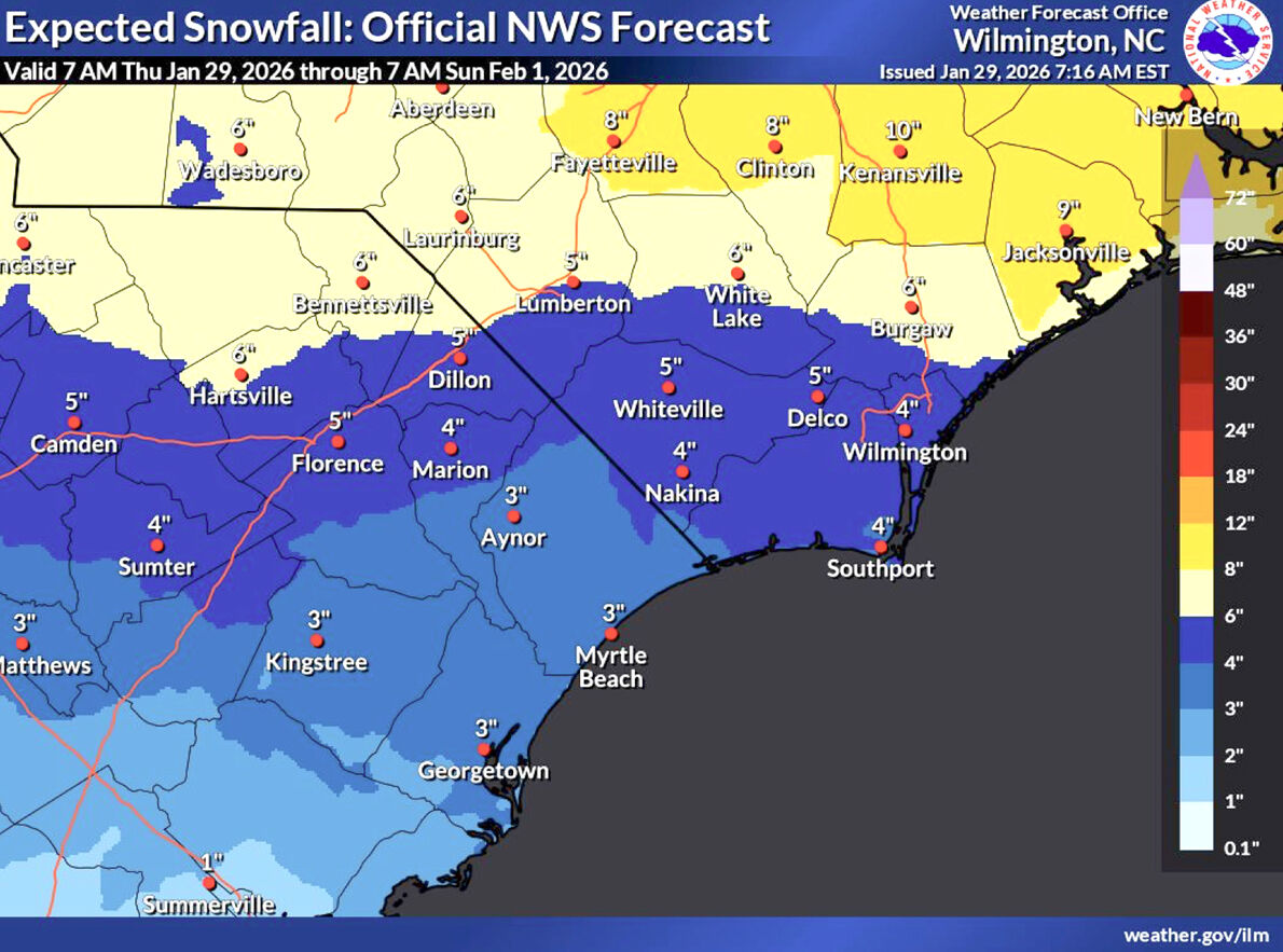 Snow expected to blanket county this weekend | News | stateportpilot.com