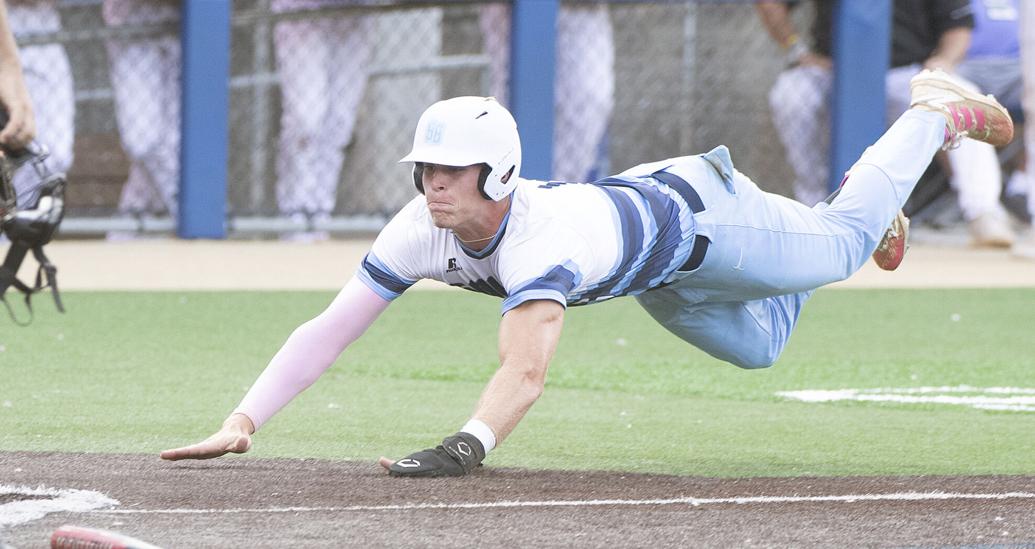 Walker Jenkins scores in game one