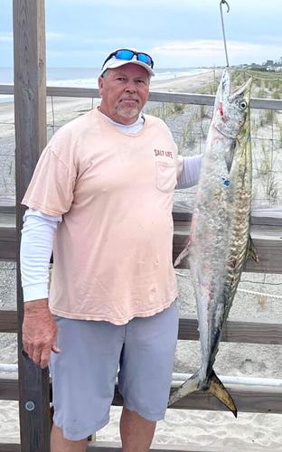 First king mackerel caught on Oak Island piers, Sports