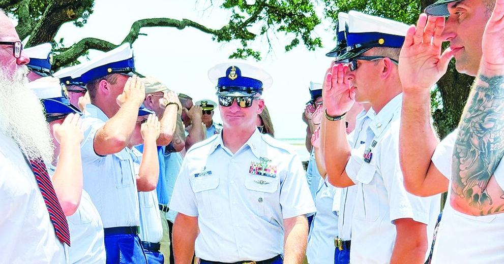 Family is first for retiring Coast Guard's Adkisson