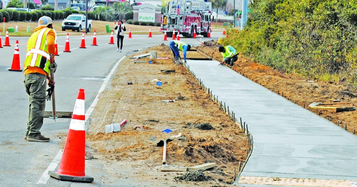 Oak Island adding some pedestrian friendly projects | News ...