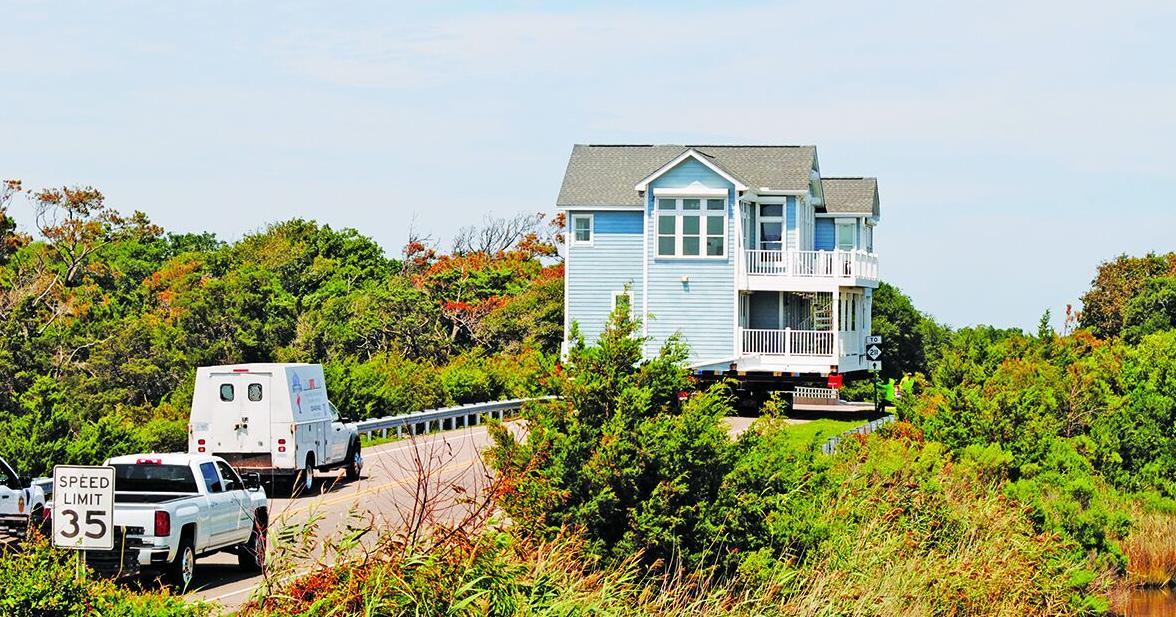 It's moving day for this large Oak Island house