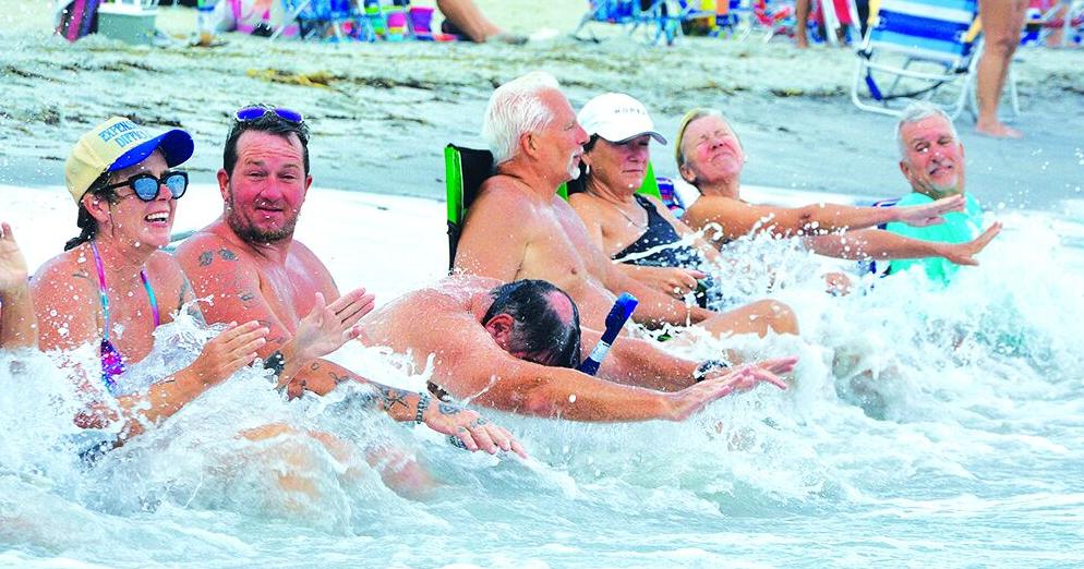 It's last chair standing at annual Oak Island Tide Sit-In