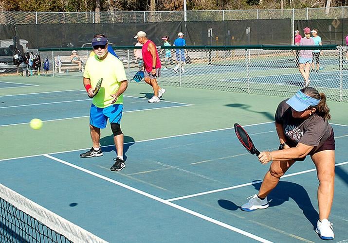 Packed courts lead Oak Island to serve up pickleball rules Community