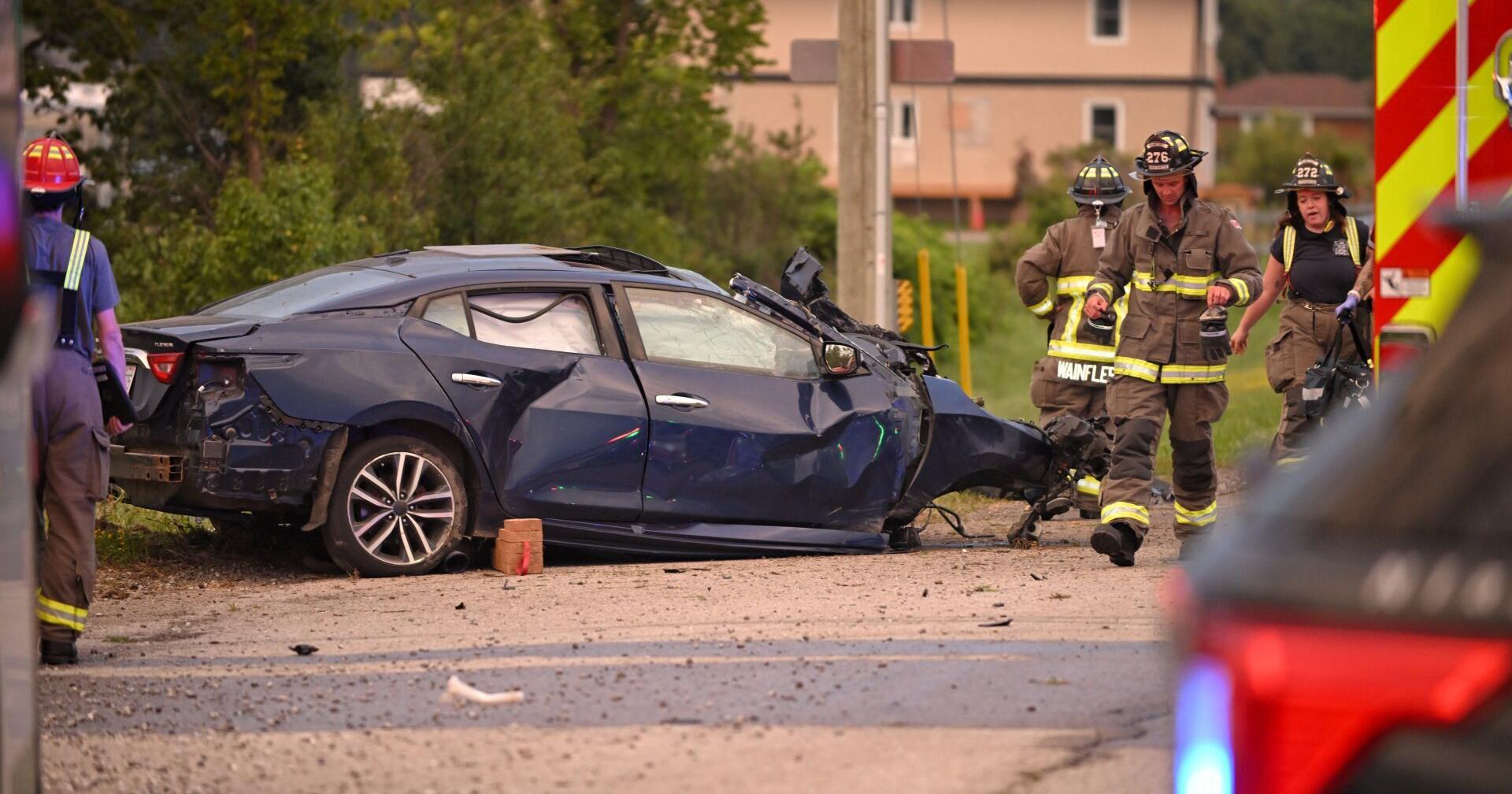 Ornge airlifts 1 to hospital after Wainfleet crash