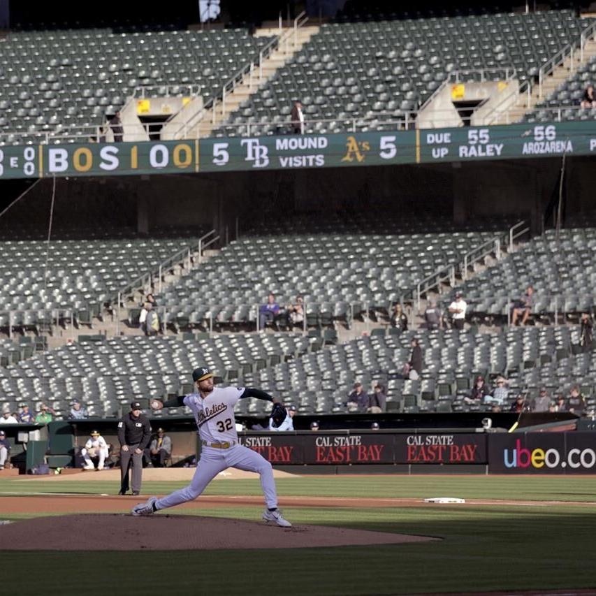 Langeliers' 3-run double sends MLB-worst A's past MLB-best Rays for  season-high 6th straight win