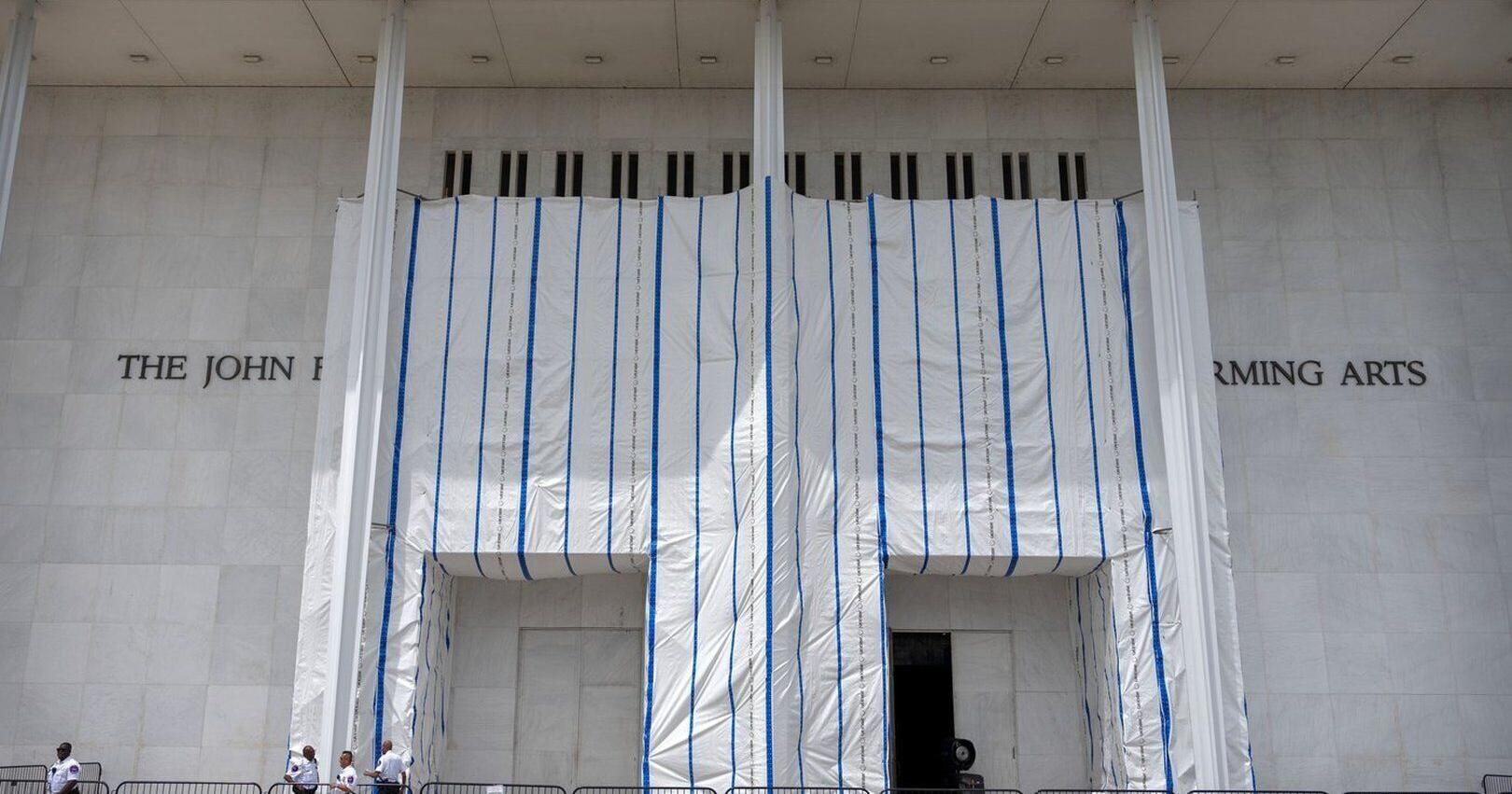 Federal court is asked to block Kennedy Center from returning Trump name to building