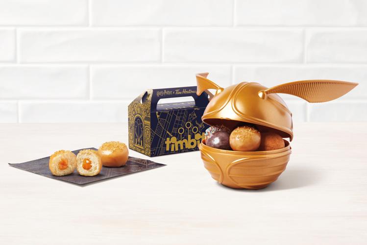 Tim Hortons Harry Potter Menu: Hogwarts House donuts, Golden Snitch