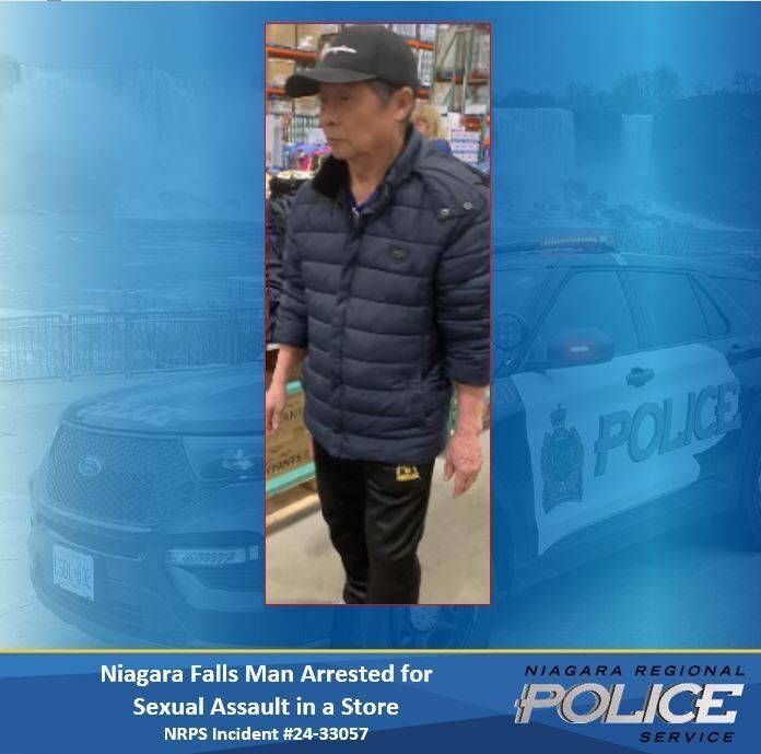 Man charged with sexual assault in a Niagara Falls store