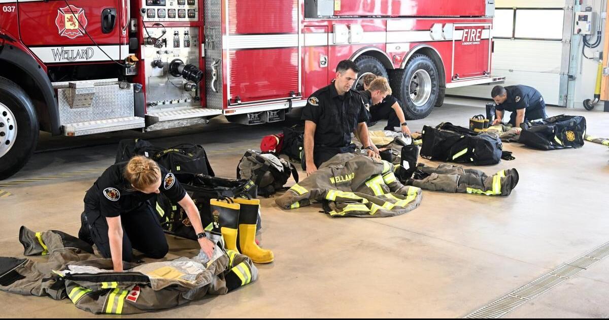 Nine new firefighters bolster Welland fire department ranks