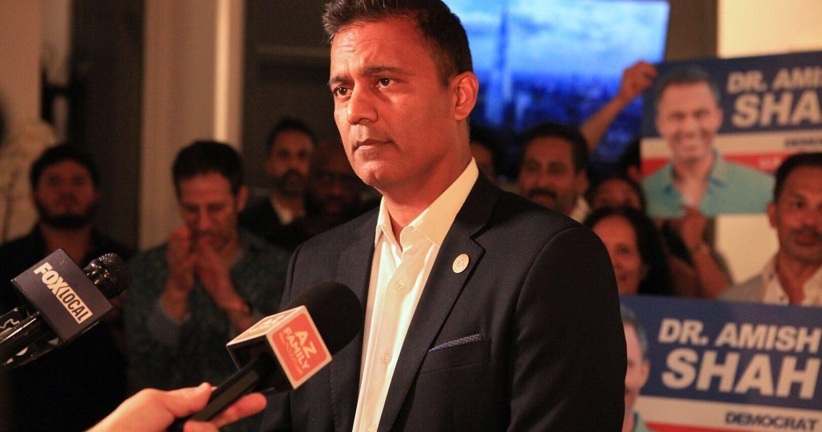Amish Shah wins Democratic congressional primary in Arizona , a blow to the party establishment