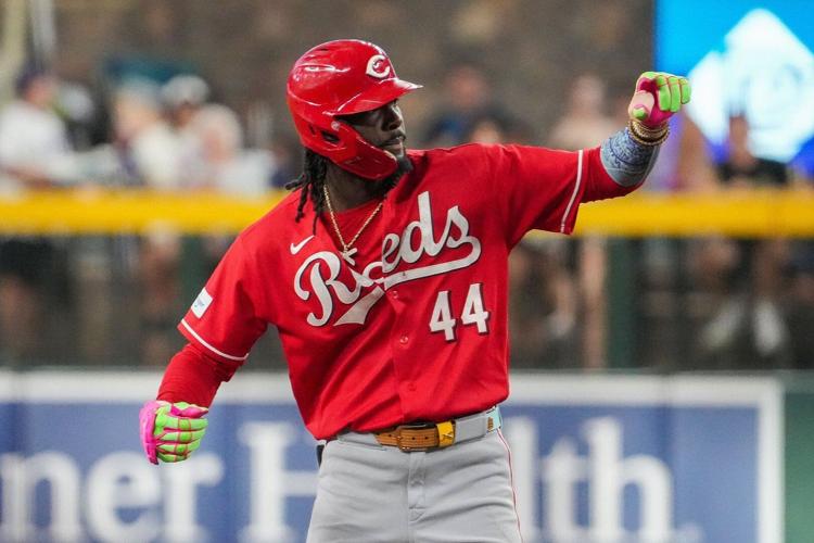 Bleday hits for cycle, De La Cruz also has 4 hits as Reds rout ...