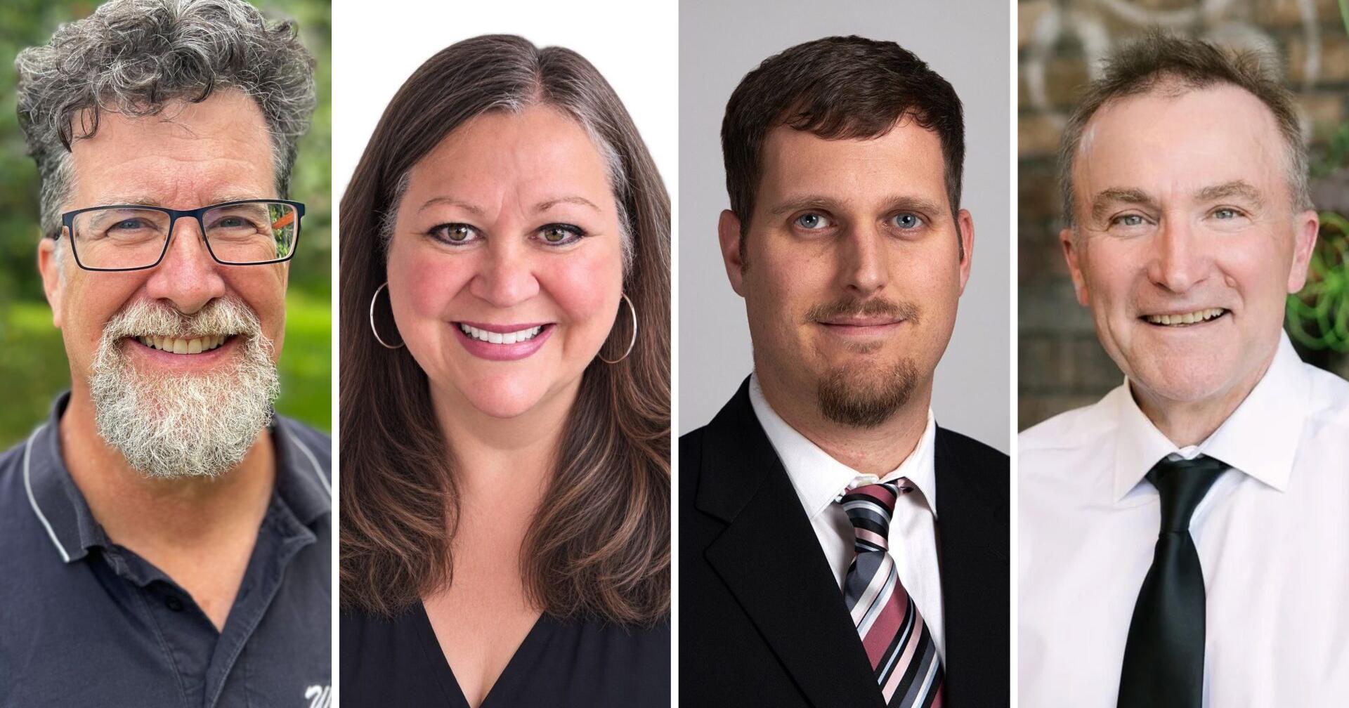 Who are the 7 candidates running for Ward 4 in Welland ?