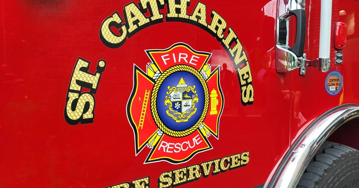 Tractor trailer crashed into fire truck responding to collision on Hwy. 406 in St. Catharines
