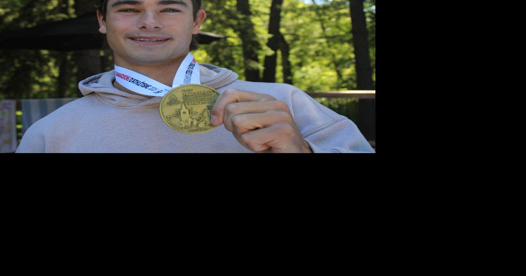 In-tenths competition: Fonthill teen wins gold in the decathlon at Canadian championships