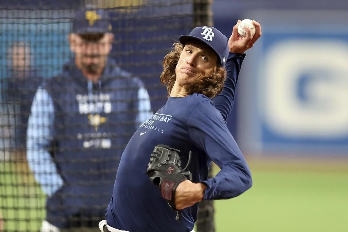 Tyler Glasnow pitches 5 innings in playoff tuneup and Rays beat