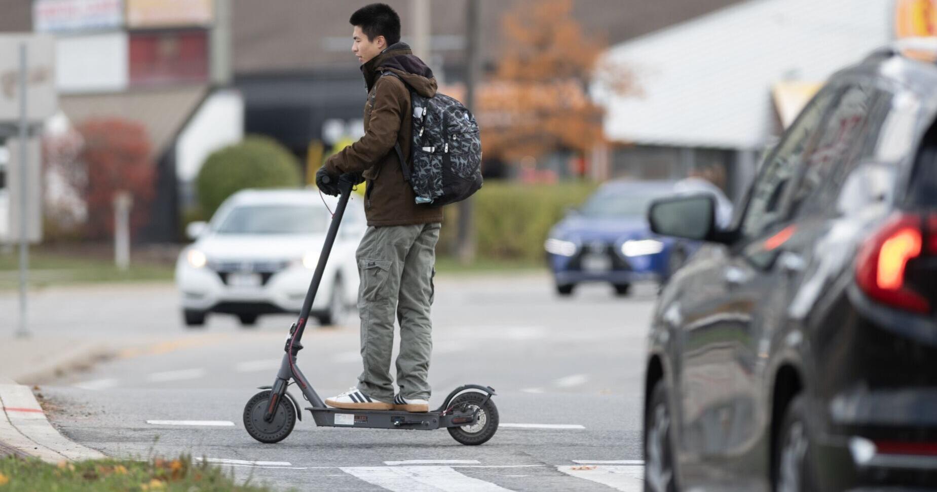 E - scooters illegal on Niagara roads and sidewalks , NRP says
