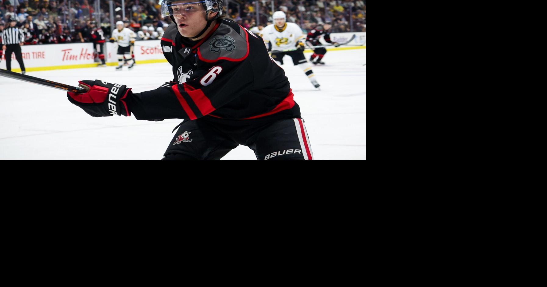 Seventh-seeded Niagara take away home ice from No. 2 Barrie