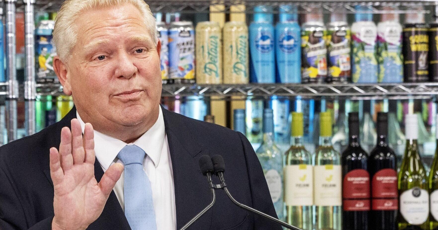 Ford slammed over high price tag for liberalized booze sales - Vimarsana News
