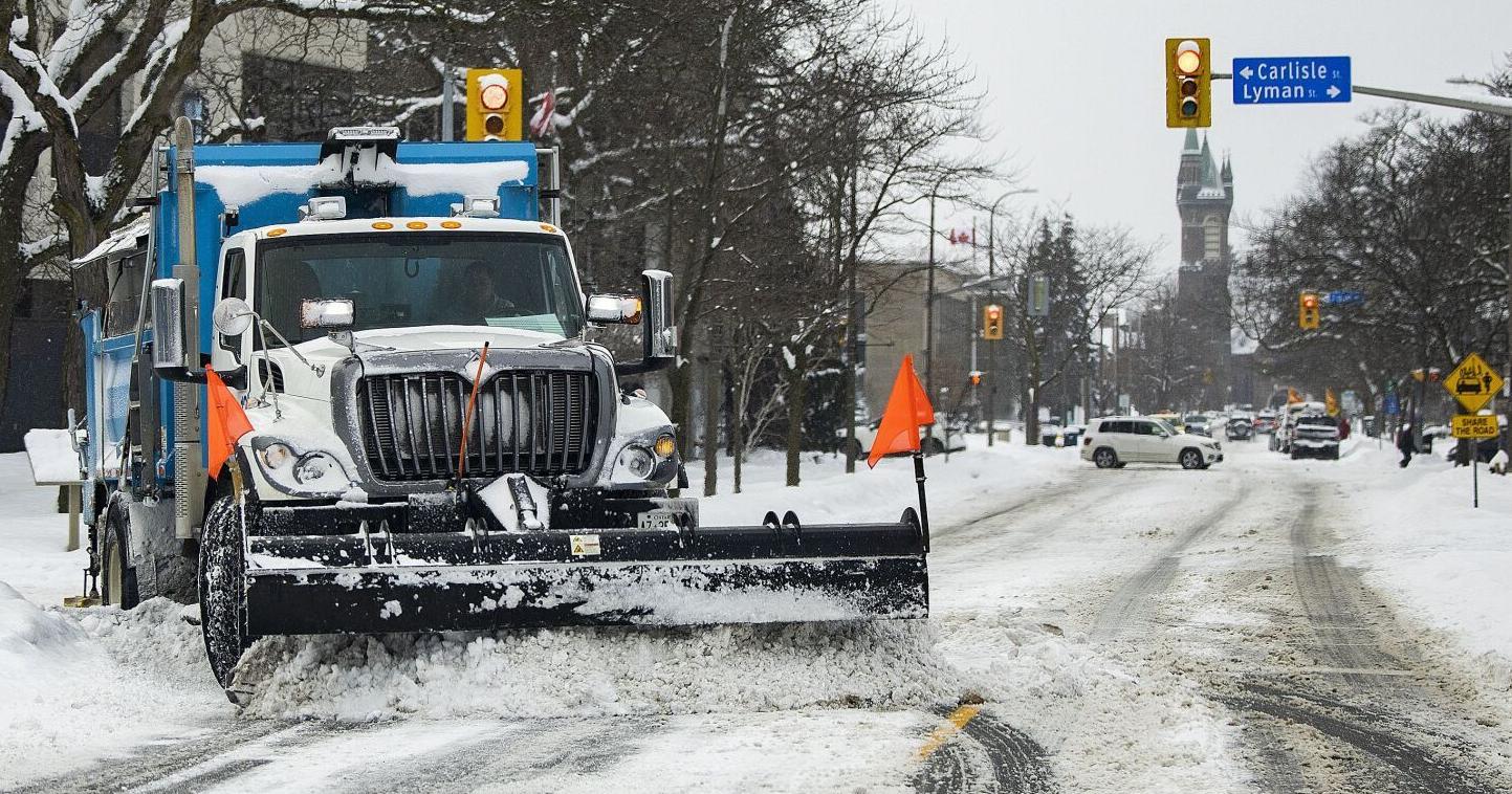 Snow plowing aided with new St . Catharines pilot project