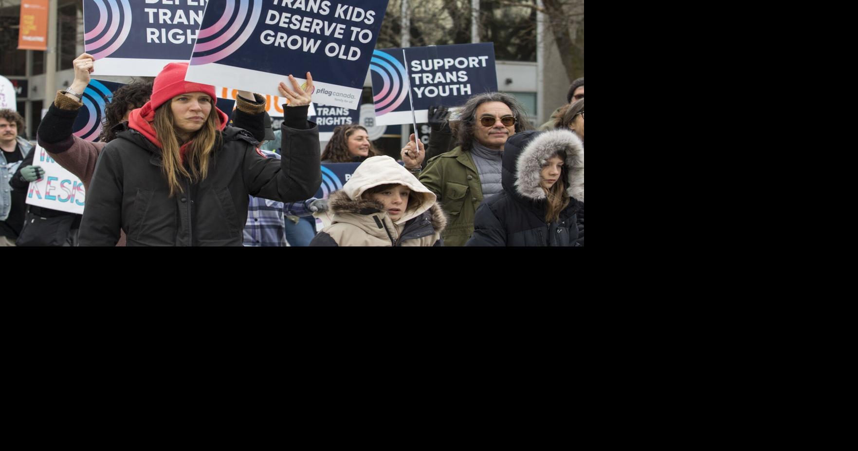Photos: Niagarans walk in support of trans community