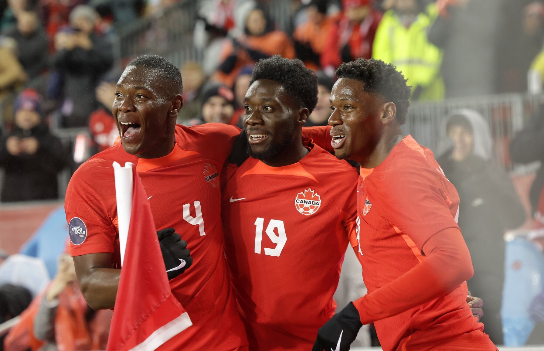 Vibrant Canada's Davies On The Bench For World Cup Last-32 Clash With South Africa View Collection Vibrant Canada's Davies On The Bench For World Cup Last-32 Clash With South Africa View Collection