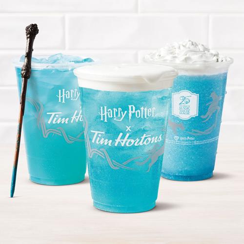 Tim Hortons Harry Potter Menu: Hogwarts House donuts, Golden Snitch