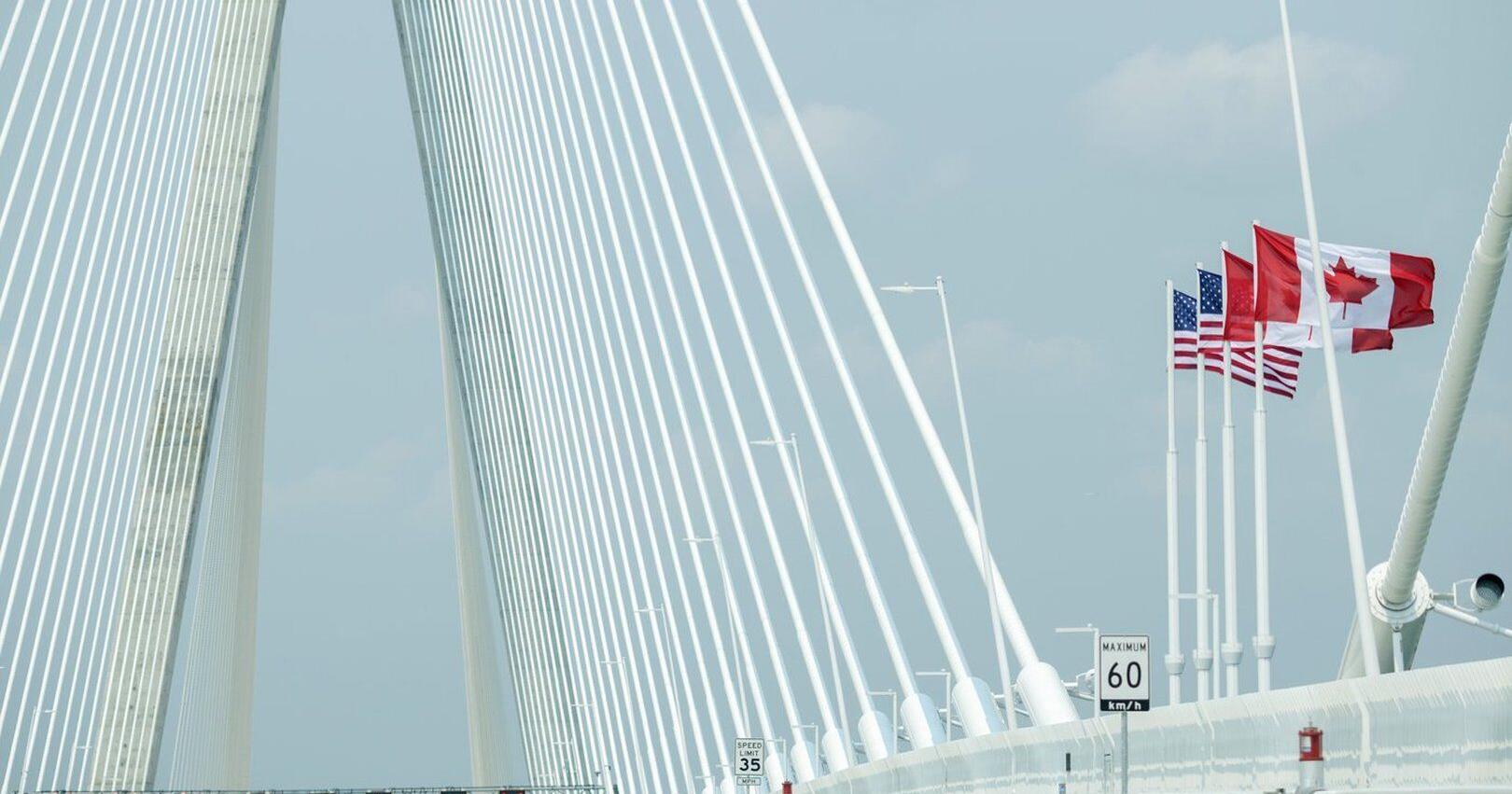 Gordie Howe bridge linking Windsor and Detroit opens to pedestrians and cyclists