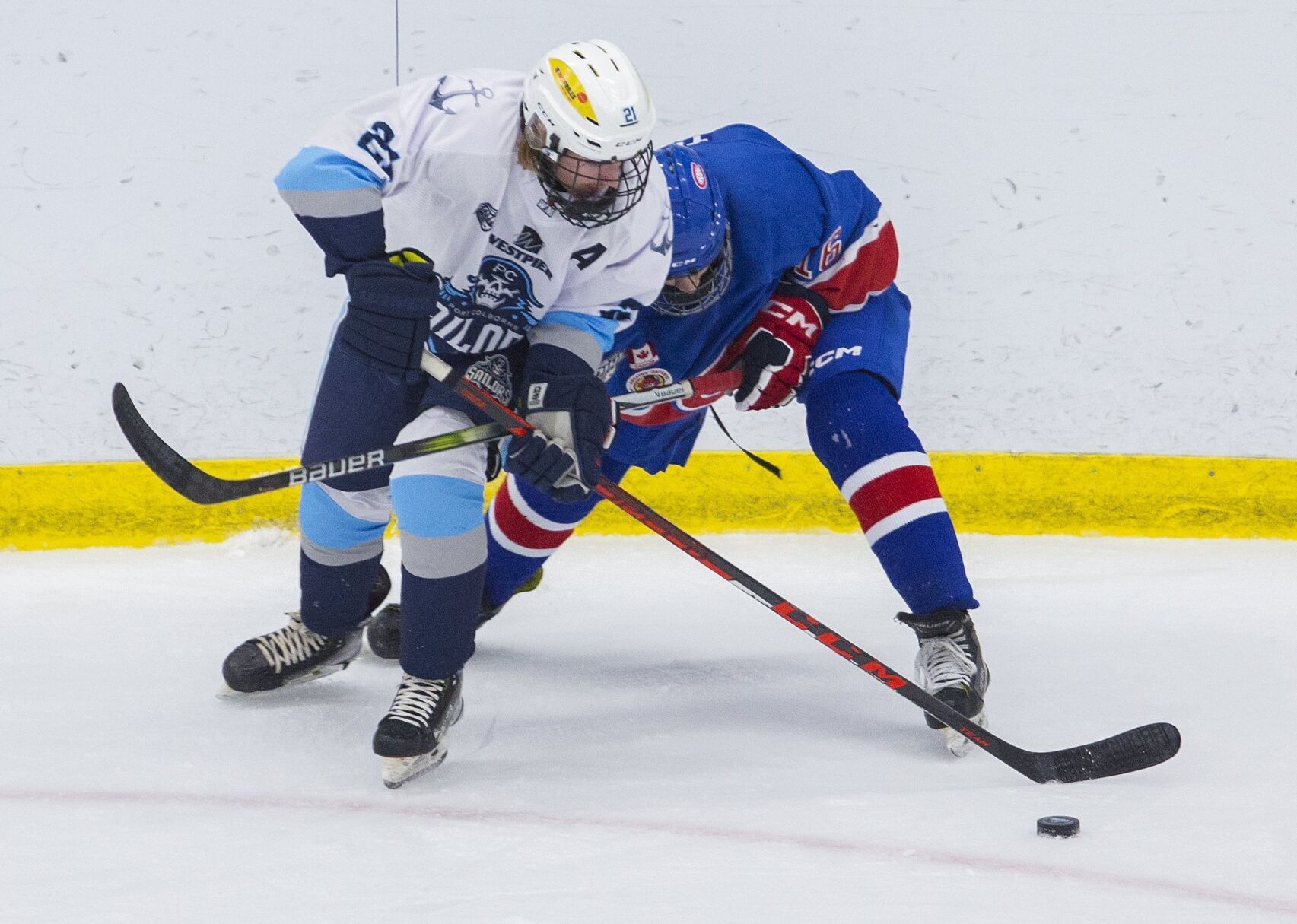 Junior-B Hockey Teams Play Opponents From Other Conferences