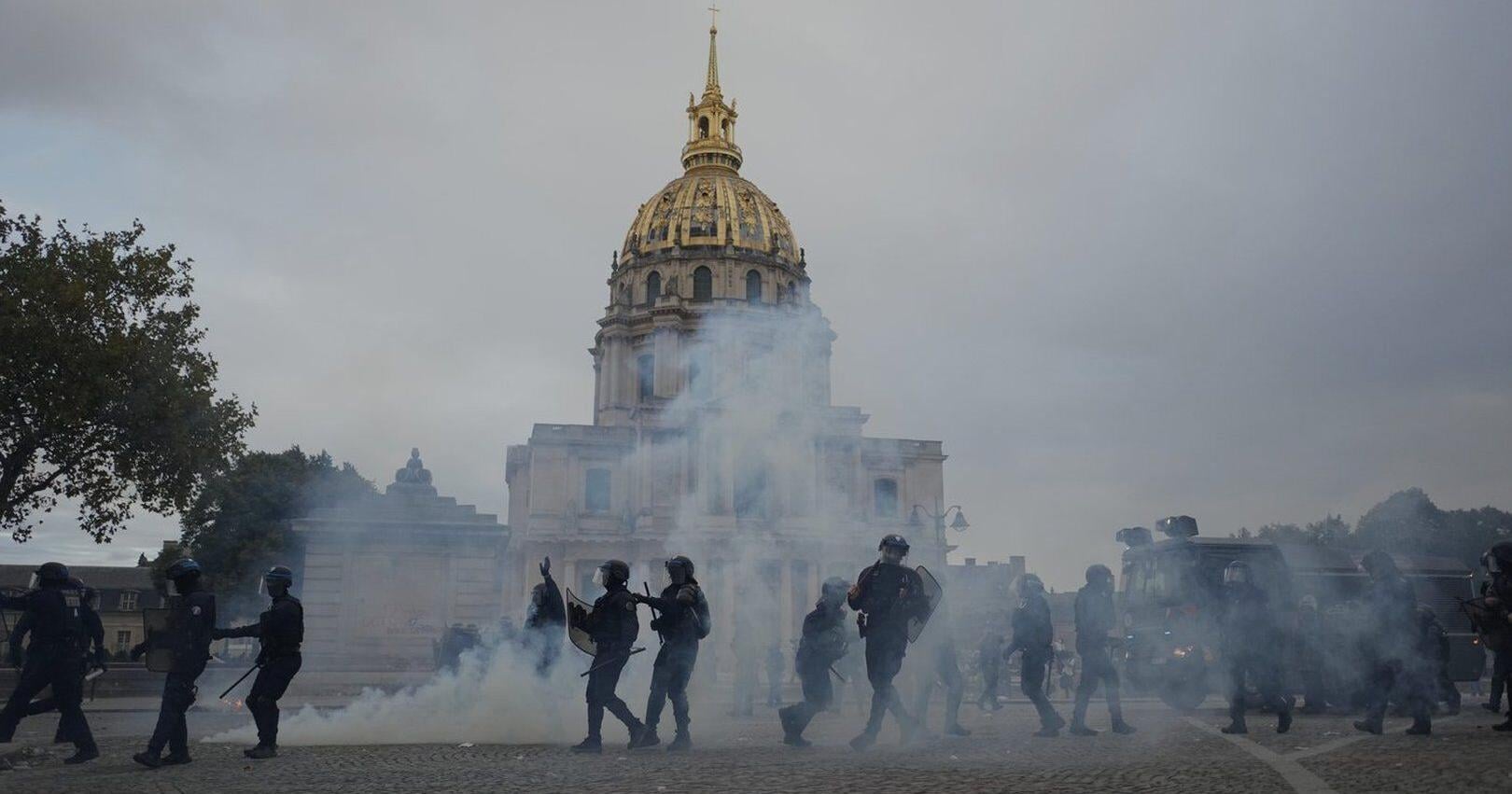Policing of France school protests clouds Macron final months and sparks uproar