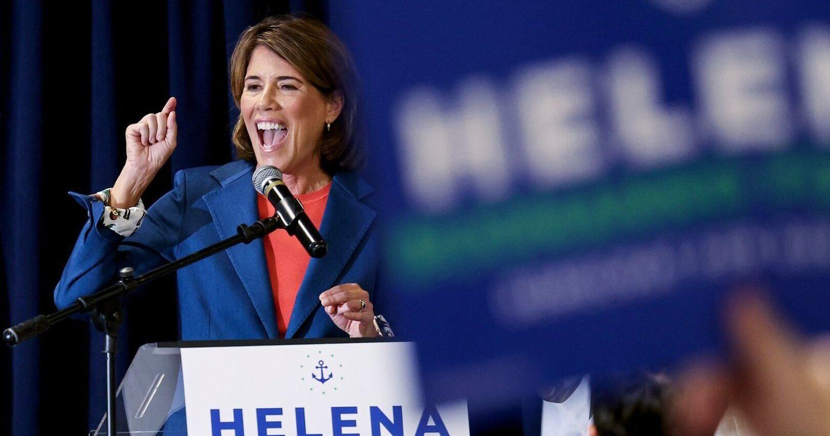 Rhode Island Gov . Dan McKee faces rematch with Helena Foulkes amid turmoil over Washington Bridge