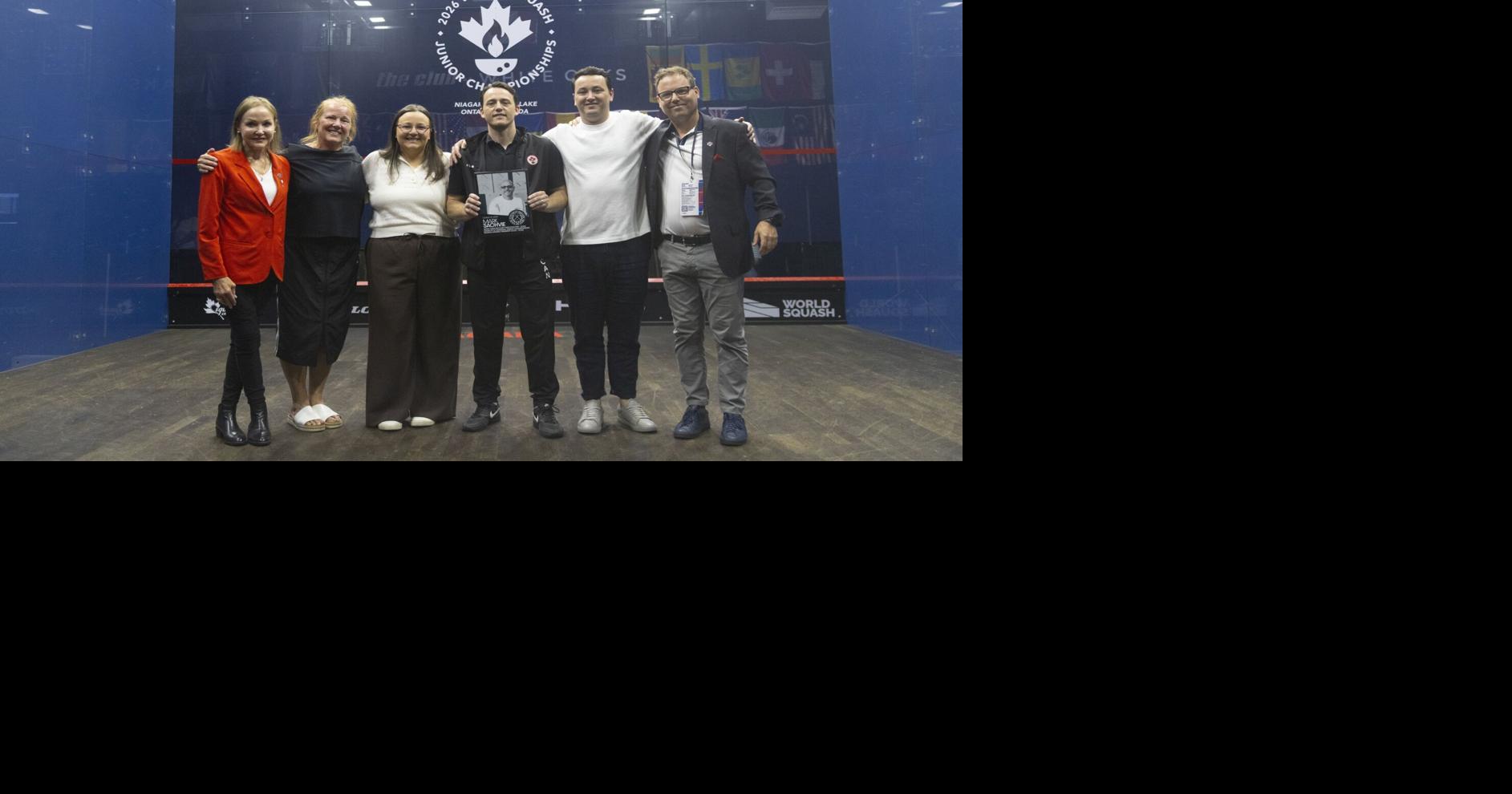 Dream becomes a reality: Squash community pays tribute to visionary from Niagara