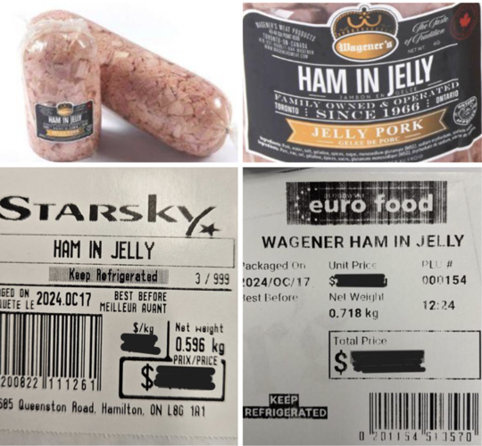 More stores, products impacted by Ontario jelly ham recall