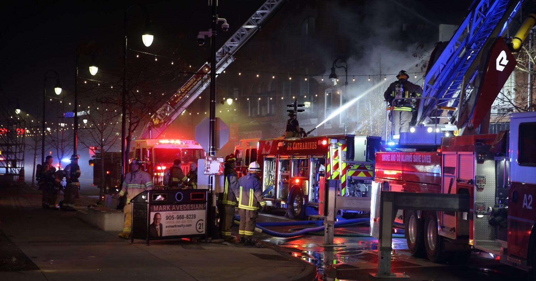 Man in critical condition after downtown St. Catharines fire - Vimarsana News